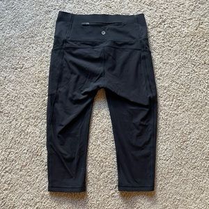 Black Lululemon yoga pants -6